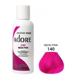 Adore Semi Permanent Hair Color 140 Neon Pink 118ml
