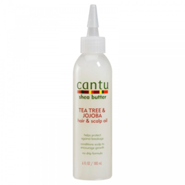 Cantu Shea Butter Tea Tree & Jojoba Hair & Scalp Oil 6oz/180ml