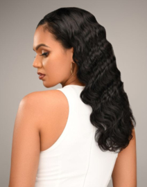 Feme 2-in-1 Human Hair Half Wig/Ponytail - Chantel