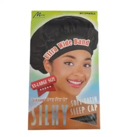 Murry Collection Silky Soft Satin Sleep Cap XX - Large Size ( MIX Colors )