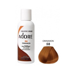 Adore Semi Permanent Hair Color 58 - Cinnamon 118 ml