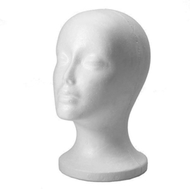 Female Foam Mannequin head