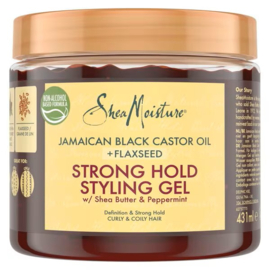 SheaMoisture Jamaican Black Castor Oil + Flaxseed Strong Hold Styling Gel 425g