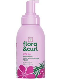 Flora & curl STYLE ME  Sweet Hibiscus Curl Volumizing Foam 300ml