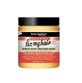 Aunt Jackie's Flaxseed Recipes Fix My Hair Intensive Repair Conditioning Masque
