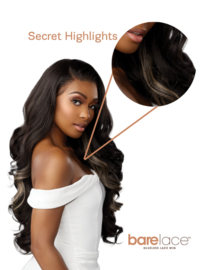 Sensationnel Bare Human Hair Blend Mix Lace Wig - Unit 1