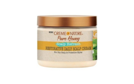 Creme of Nature Pure Honey Scalp Refresh Restorative Daily Scalp Cream 4.7oz