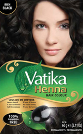 Dabur Vatika Henna Hair Color 6x10gr. Rich Black