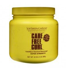 Step 1 - Care Free Curl Cold Wave Chemical Rearranger Super 32oz