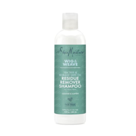 Shea Moisture WIG & WEAVE TEA TREE & BORAGE SEED OIL RESIDUE REMOVER SHAMPOO 384ml