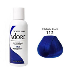 Adore Semi Permanent Hair Color 112 - Indigo Blue 118 ml