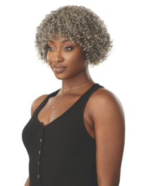 Outre Fab & Fly Grey Glamour Human Hair Wig - Randy