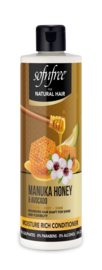 Sofn' Free  Moisture Rich Conditioner with Manuka Honey & Avocado 350ml