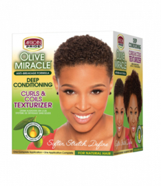 African Pride Olive Miracle Texturizer Kit