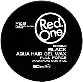 Red One Aqua Hair Wax Black Mini 50ml