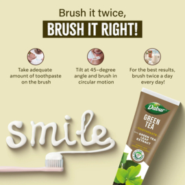Dabur Tooth Paste Green Tea 100ml