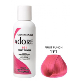 Adore Semi Permanent Hair Color 191 Fruit Punch 118 ml