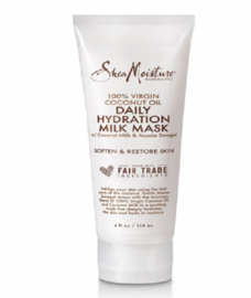 Shea Moisture 100% Virgin Coconut Oil Daily Hydration Milk Mask 4 oz