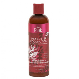 Pink Shea Butter Coconut Oil Moisturizing and Smoothing Conditioner 355ml