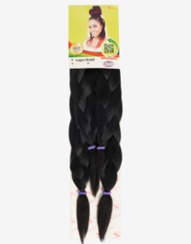 X-Pression Lagos Braid Pre-Stretched 42"- 46" inch