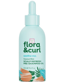 Flora & Curl Coconut Mint Pre-Shampoo Oil 100ml