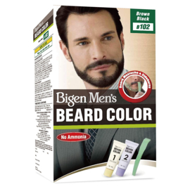 BIGEN MEN'S BEARD COLOR #102 BROWN BLACK