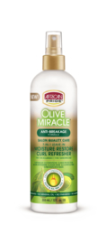 African Pride Olive Miracle 7 in 1 Moisture Restore Curl Refresher 12oz