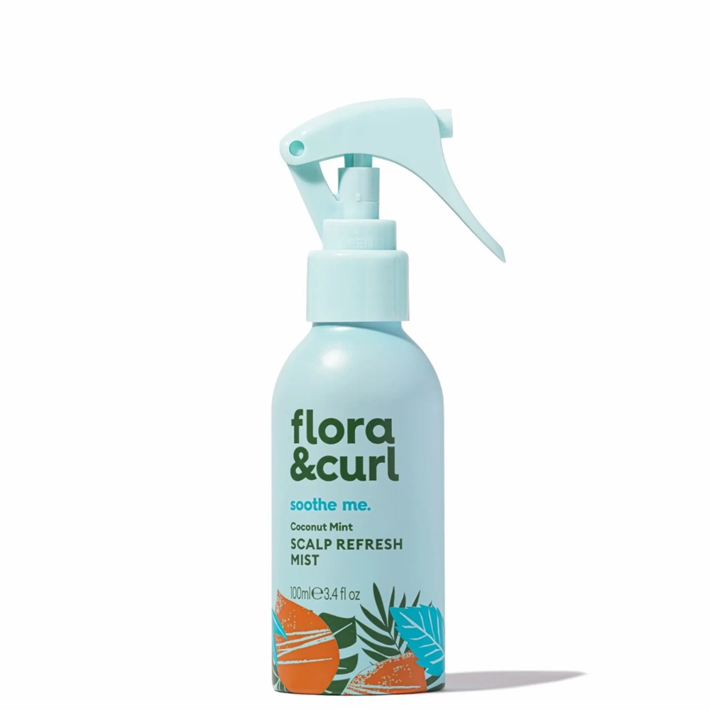 Flora & Curl Coconut Mint Refresh Mist 100ml.