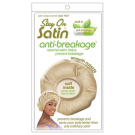 Stay on Satin Anti-Breakage Edge Bonnet Style 7637 - Mix Colors 