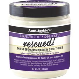 Aunt Jackie's Grapeseed RESCUED! Thirst Quenching Recovery Conditioner 426 gr