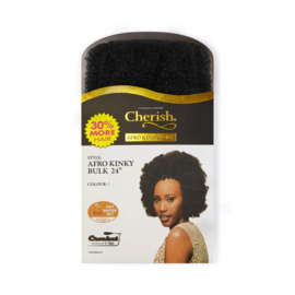 Cherish Afro Kinky Bulk 24”