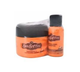 Sta-Sof-Fro Texturizer 125ml + Nutralising Shampoo 50ml Combo