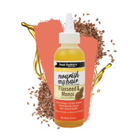 Aunt Jackie's Natural Growth Oil Blends Nourish My Hair Flaxseed & Monoi 118ml