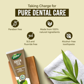 Dabur Tooth Paste Green Tea 100ml