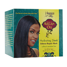 Hawaiian Silky Argan Oil Hydrating Sleek Intense Repair Mask 241 gr