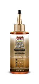 African Pride Black Castor Miracle Hair & Scalp Sealing Oil 118ml