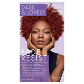 Dark & Lovely Fade Resist Vivacious Red Rich Conditioning Color 394