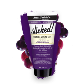 Aunt Jackie's Grapeseed Slicked! Flexible Styling Glue 113ml / 4oz