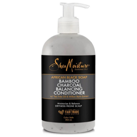 Shea Moisture African Black Soap Bamboo Charcoal Conditioner 384ml