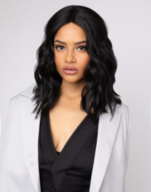 Feme Lace Wig Teased Midi