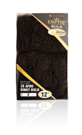 Sensationnel Empire Bulk - Human Hair Afro Kinky Bulk 12" Inch