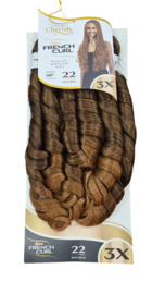 Cherish 3X Spiral Pre Stretched French Curl Braid 22 inch