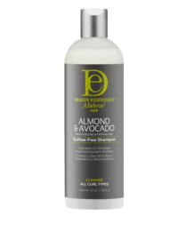 Design Essentials Natural Almond & Avocado Moisturizing & Detangling Sulfate-Free Shampoo 12oz