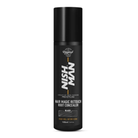 Nishman Hair Magic Retouch Root Concealer - Black 100ml