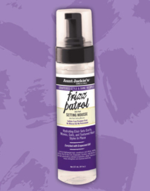 Aunt Jackie's Grapeseed Frizz Patrol Anti Poof Twist & Curl Setting Mousse