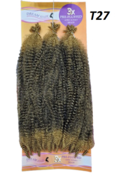 Dream Hair Braid Afro kinky 3X Pre-Fluffed 16"