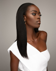 Feme 2-in-1 Human Hair Half Wig/Ponytail - Ariana