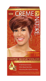 Creme Of Nature Exotic Shine Color With Argan Oil 7.64 Bronze Copper