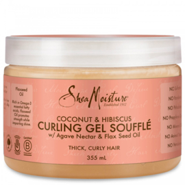 Shea Moisture Coconut & Hibiscus Curling Gel Souffle 340 Gr