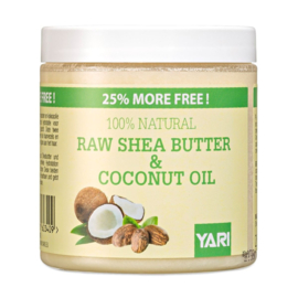 Yari 100% Raw Shea Butter & Coconut Oil 250ml